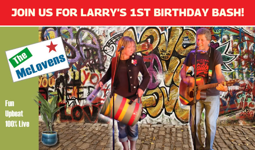 Larry's birthday with The McLovens