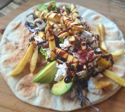 Chicken & Avocado Flatbread