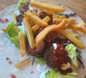 Falafel Flatbread