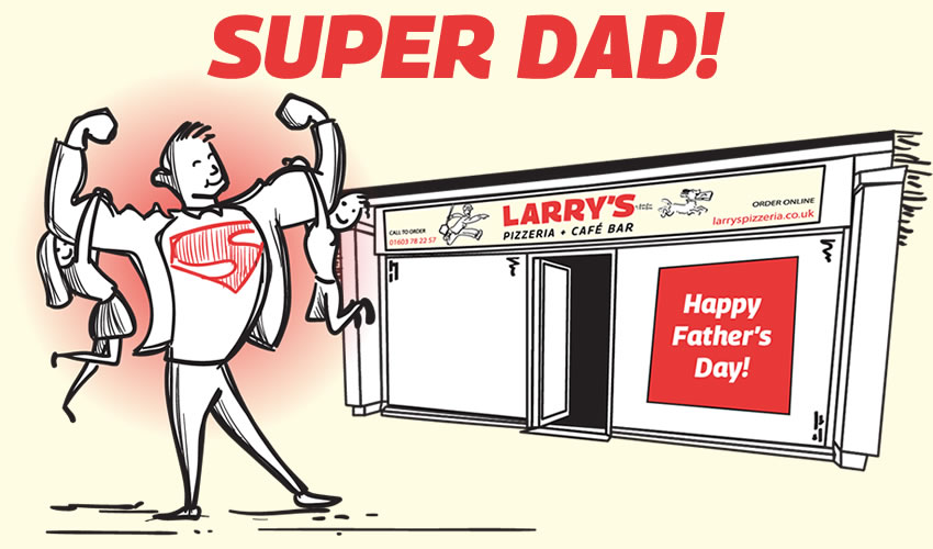 Super Dad on Fathers day