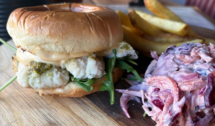 Phillip The Fish Burger