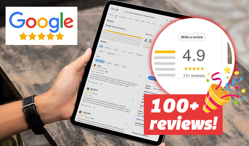 Over 100 reviews