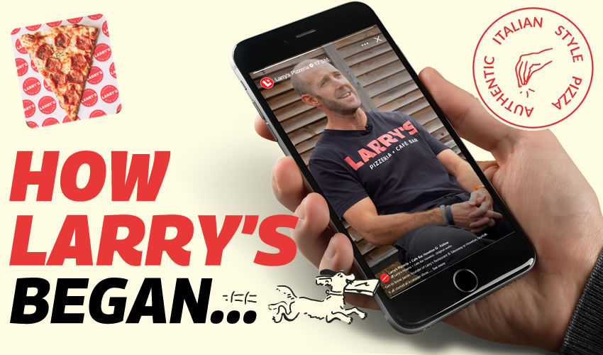 How Larry's began - Jamie shares his story