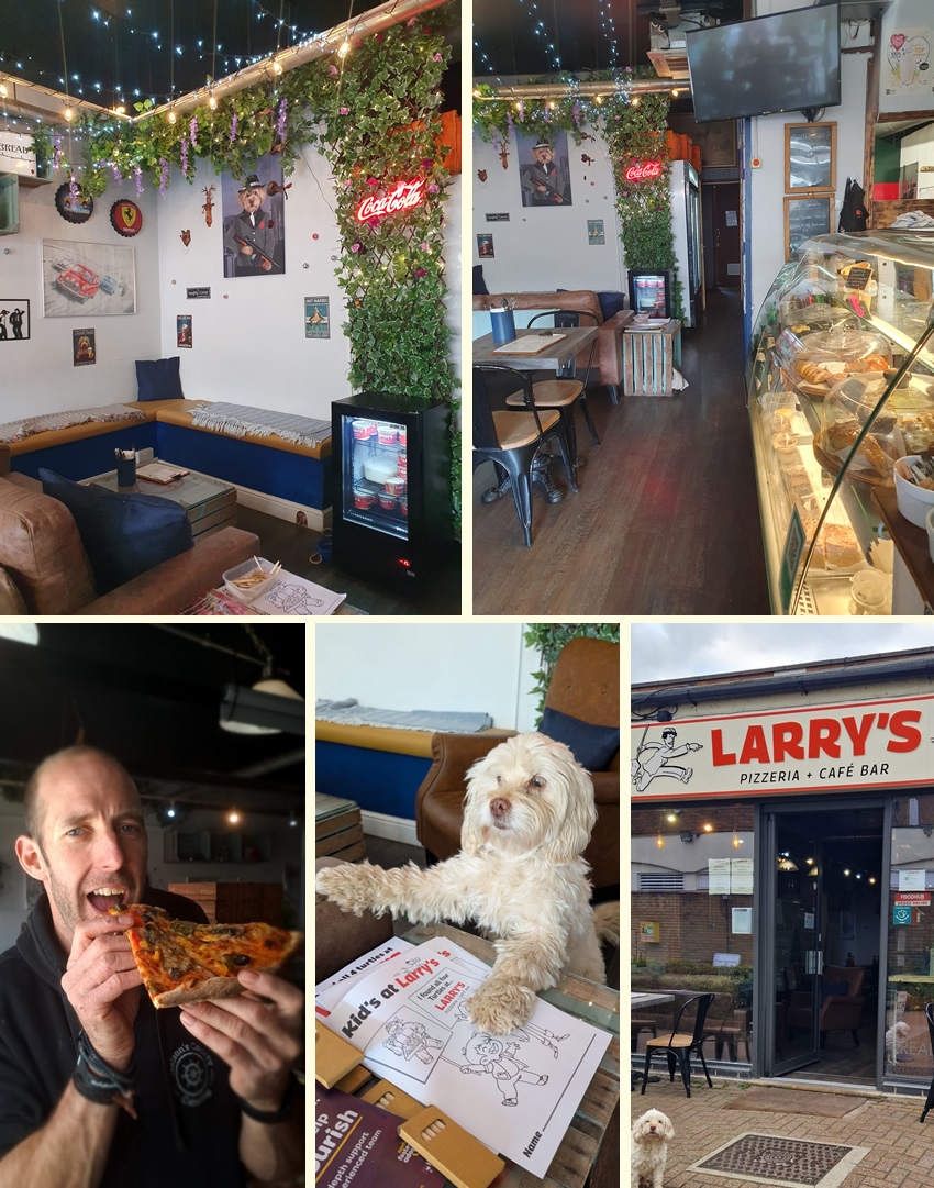 Collection of pictures of Larry's restaurant
