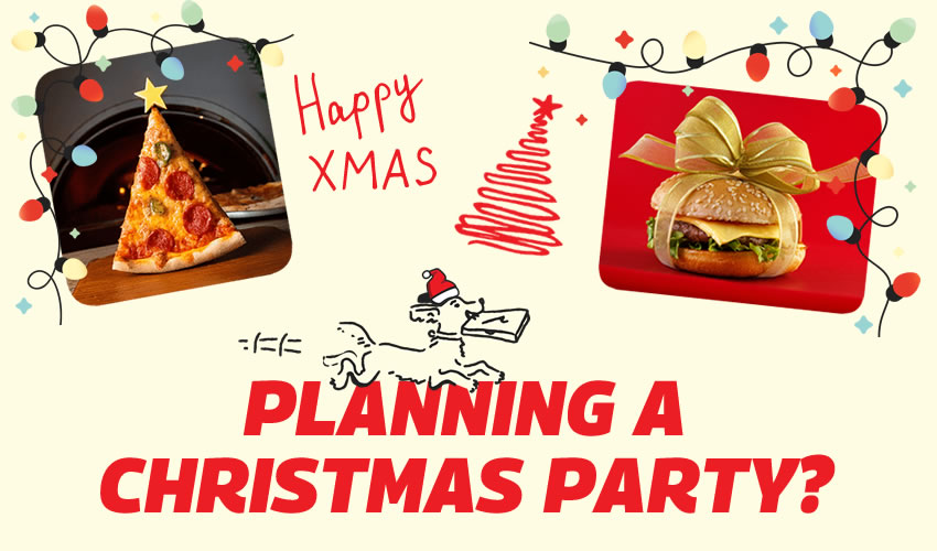 Planning a Christmas party? Pictures of festive food and decorations