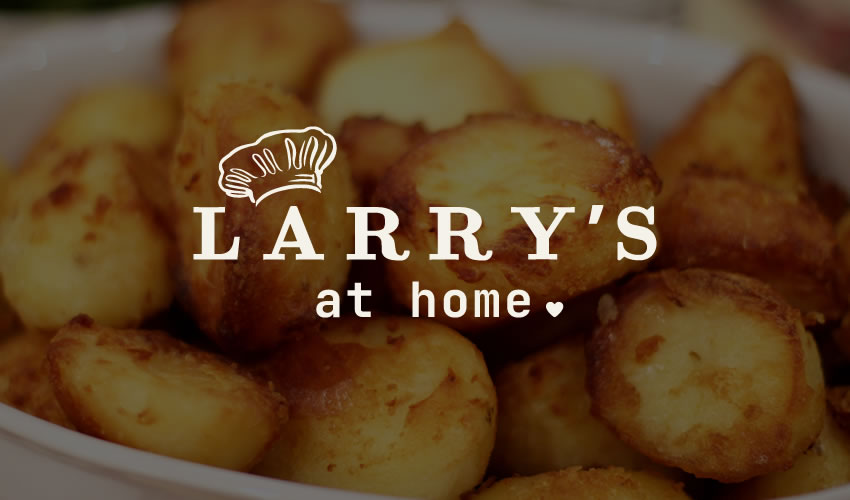 Larry's at home - roast potatoes