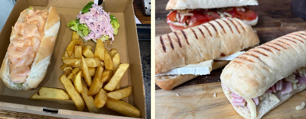 baguette-panini Baguette and panini