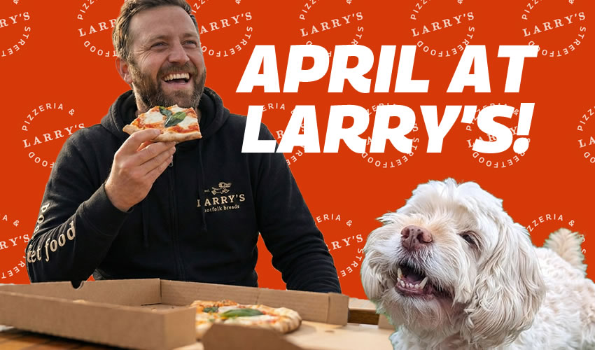 April at Larry's