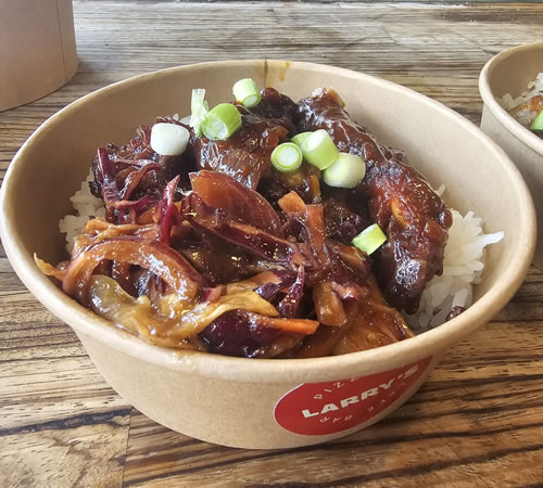 Korean crispy chicken, pork belly or tofu